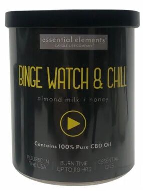 Binge Watch & Chill almond milk ➕honey